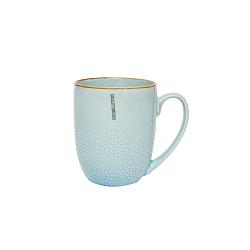 Чашка для чаю керамічна Марокко блакитна 420мл