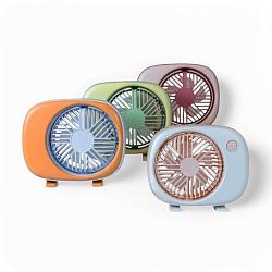 Мини вентилятор Телевизор 12,4х3,5х14,5 см 4 вида