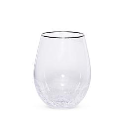 Стакан Ice Cracks серебро 360мл 4шт