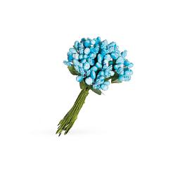 Букетик голубой 8см