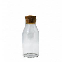 Стеклянная бутылка с пробковой крышкой Terra 900 мл