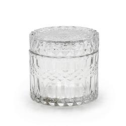 Баночка стеклянная с крышкой Luna Box прозрачная 8,5см