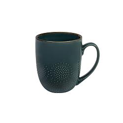 Чашка для чаю керамічна Марокко синя 420мл