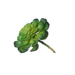 Квітка штучна Сукулент Еоніум зелений M 13х10см