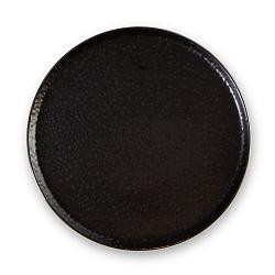 Тарелка обеденная Лава черная 26 см